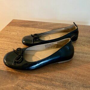 Gap Kids black patent ballet flats